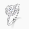 3.06 Center Round Brilliant Lab-Grown Diamond Halo Engagement Ring - Image 2